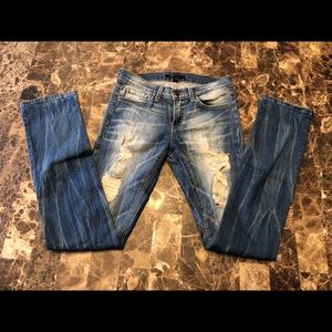Flying Monkey straight Distressed Jeans 26